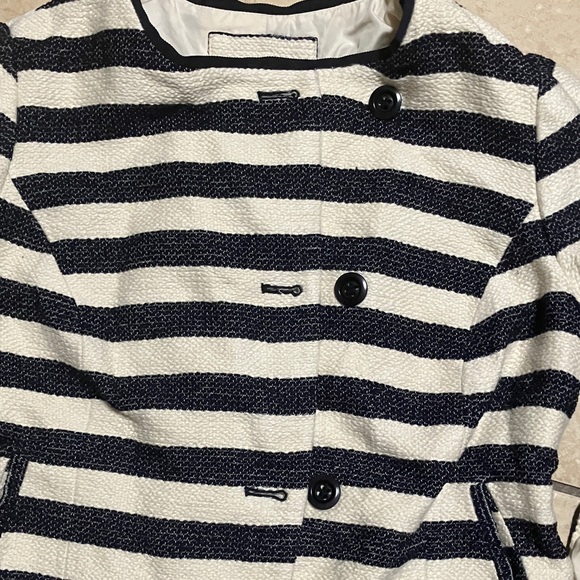 The Limited Black and White Knit Jacket - Picture 3 of 4